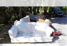 Ritira mobili per conto di Ikea e li abbandona vicino al parco dell’Antola