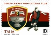 Un francobollo per festeggiare i 125 anni del Genoa