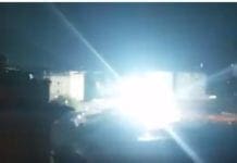 Esplosioni nella centrale elettrica di Terralba – VIDEO