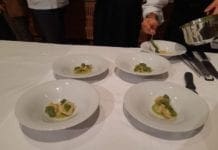 Ravioli con il pesto per il gemellaggio gastronomico ligure-piemontese