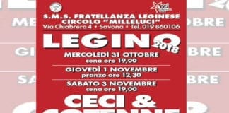 Savona, ritorna la Sagra Ceci e Cotenne