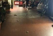 Marassi – Si stacca l’intonaco, paura in corso De Stefanis