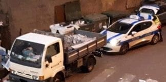 Cornigliano, sopreso a scaricare detriti per strada, multato e denunciato