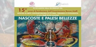 Savona, al Cesavo inaugurazione della mostra “Nascoste e palesi bellezze”