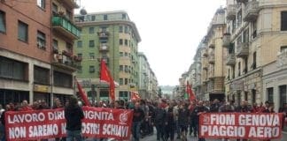 Piaggio Aero, stipendi in ritardo e nessuna risposta certa, sciopero con presidio a Genova