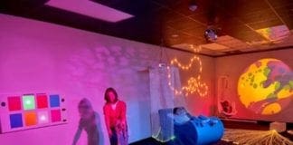 La prima sala multisensoriale per bambini disabili in una scuola di San Teodoro a Genova