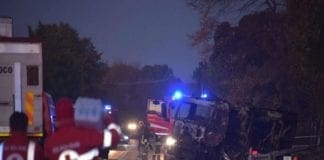 Esplosione in distributore nel reatino, disposta la zona rossa