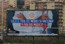 Vaccini – Polemiche per il manifesto No Vax a Marassi