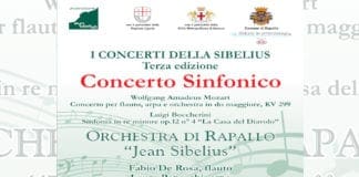 Rapallo, “I concerti della Sibelius” torna al Teatro Auditorium delle Clarisse