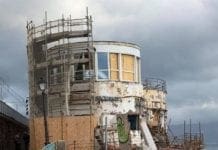 Marinella di Nervi, lavori bloccati e struttura a rischio crollo Marinella Nervi