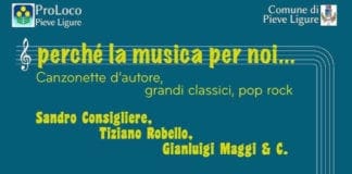 Pieve Ligure, musica pop e rock stasera al Teatro Massone