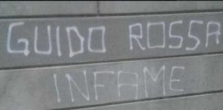 Scritte contro Guido Rossa, acquisiti i filmati della videosorveglianza