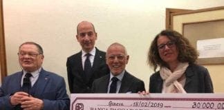 Ponte Morandi, Confedilizia consegna fondi ai figli delle vittime