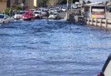 Si rompe un tubo dell’acqua in corso Europa, traffico bloccato