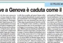 Titolo offensivo per Genoa – Juventus, il Roma si scusa
