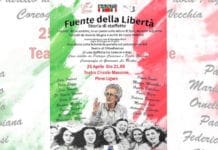 25 Aprile a Pieve Ligure – Al Teatro Circolo Massone lo spettacolo “Fuente della libertà”