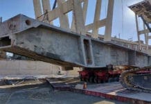 Ponte Morandi, a terra anche la seconda porzione della pila 5