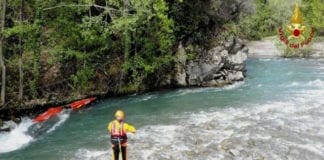 Campionato nazionale di discesa fluviale a Brugnato, vigili del fuoco all’opera per la sicurezza degli atleti – FOTO