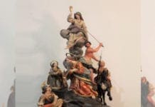 Multedo, grande festa per il rientro della cassa processionale nel week end