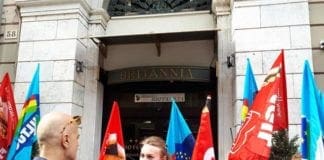 Condizioni di lavoro inaccettabili, sciopero dei dipendenti dell’Hotel Britannia