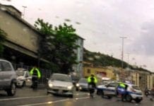 Incidente in via Albareto a Sestri Ponente, traffico Ko