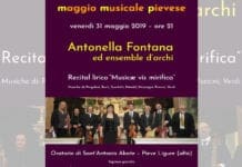 Pieve Ligure, spettacolo musicale all’Oratorio di Sant’Antonio Abate