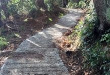 Sentiero Nozarego-Gave-Mulino cementificato, le foto smentiscono le “smentite”