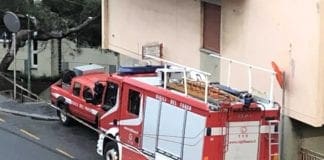 Marassi – Vigili del fuoco in via Sacheri per una fuga di gas