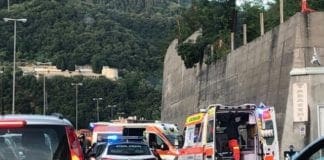Molassana – Incidente in via Adamoli, ferita una donna
