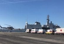 Nave carica di Migranti nel Porto di Genova, visite di controllo e dei feriti