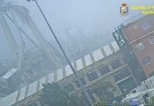 Ponte Morandi – Diffuso il video del crollo del 14 agosto 2018 – VIDEO