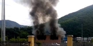 Isolabuona – Esplosione e incendio in un’azienda di lavaggio mezzi di trasporto