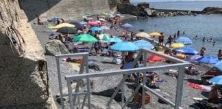 Vesima – Pronta la scaletta di Punta Nave a otto mesi dalla mareggiata