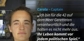 Sea Watch – Libera Carola Rackete: nessuna restistenza o violenza a nave da guerra