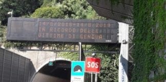 Ponte Morandi – Il messaggio sulla rete autostradale in ricordo delle vittime