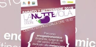 Notte Viola a Celle Ligure, serata dedicata alla melanzana nelle piazze del paese