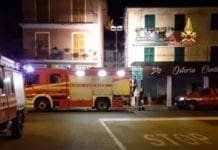 Gattorna – Incendio in uno scantinato in via del Commercio