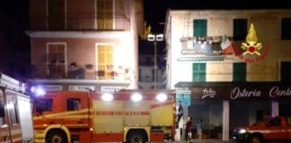 Gattorna – Incendio in uno scantinato in via del Commercio