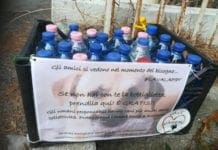 Bottigliette lava-pipì – Un punto di rifornimento gratuito anche a Marassi Alta