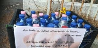 Bottigliette lava-pipì – Un punto di rifornimento gratuito anche a Marassi Alta