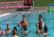 La Pro Recco negli Stati Uniti: lezione e amichevole con i giovani pallanuotisti di Stanford