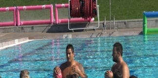 La Pro Recco negli Stati Uniti: lezione e amichevole con i giovani pallanuotisti di Stanford