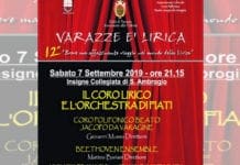 Varazze è Lirica 2019, ultimo appuntamento alla Chiesa di Sant’Ambrogio