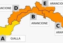 Maltempo in Liguria, diramata l’allerta arancione