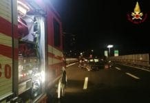 La Spezia, schianto sul raccordo autostradale: ferita una donna