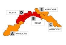 Maltempo in Liguria – Allerta rossa a Genova, domani scuole chiuse