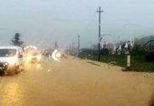 Serravalle – Strade allagate e casello autostrada A7 chiuso per maltempo barbellotta allagata, serravalle allagamenti