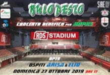 Buio Pesto, concerto benefico all’RDS Stadium di Genova con Arisa ed Elio