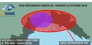 Maltempo – L’allarme di Limet Liguria: prepararsi al peggiore scenario possibile previsioni meteo liguria limet