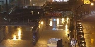 Maltempo a Genova – A Multedo sottopasso allagato